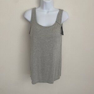NWT Anyfit Wear Womens XXL Gray Tank Tops Built In Bra